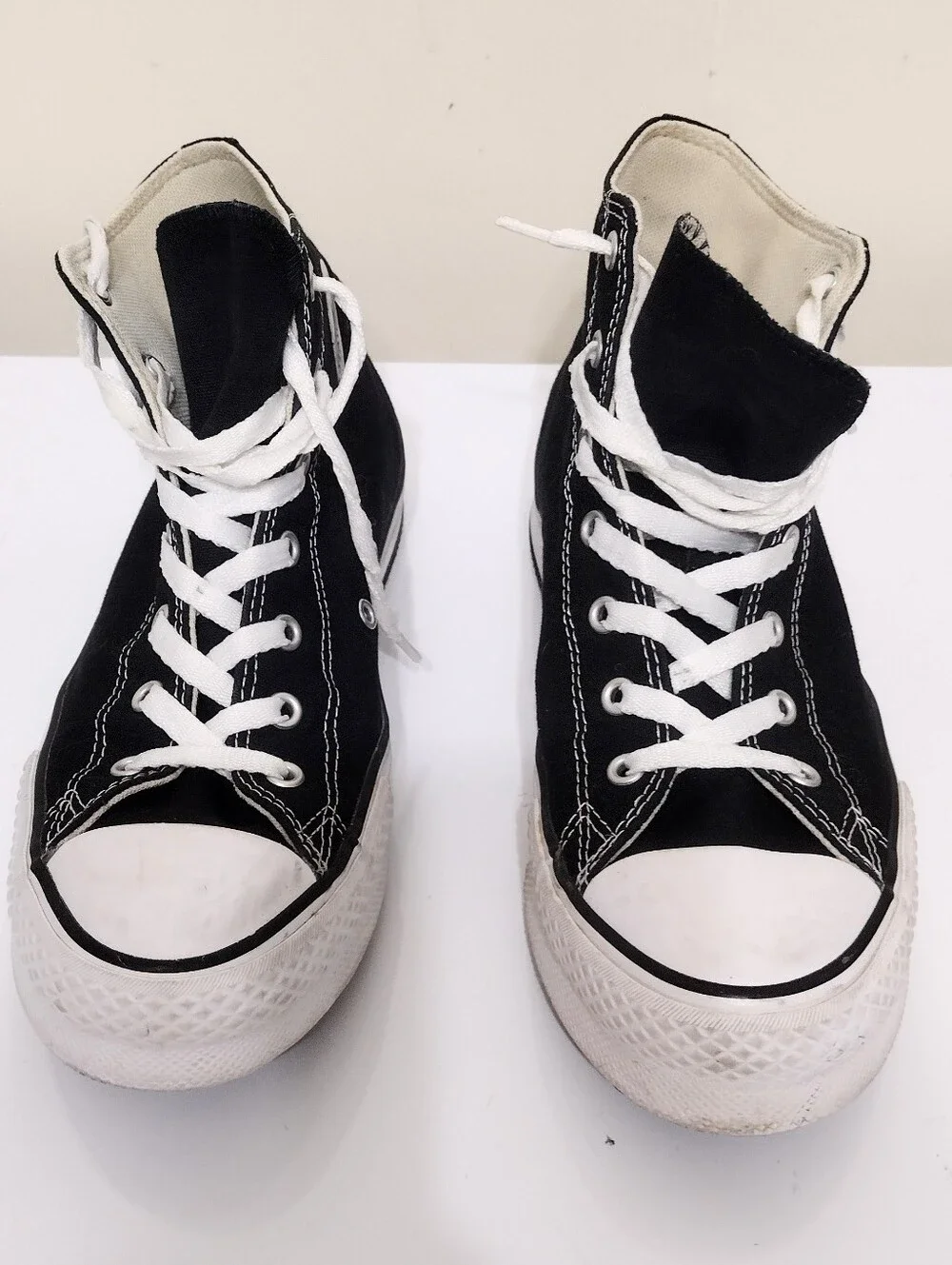 Converse Chuck Taylor All Star EVA Lift Platform High Top Black Kids Sz 6 Unisex